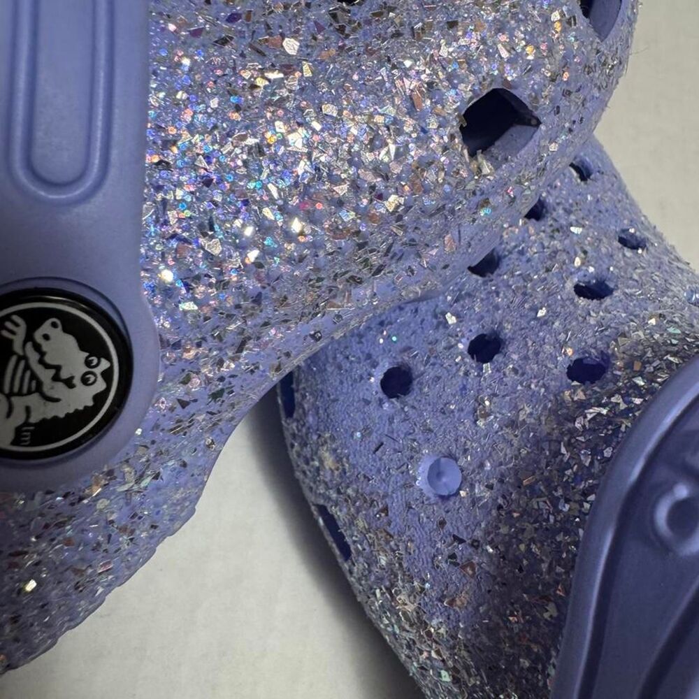 Crocs Women's Purple and Blue Clogs - Picture 7 of 7